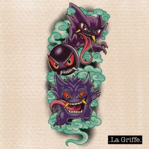 Fantominus, Spectrum & Ectoplasma - Trad Japonais