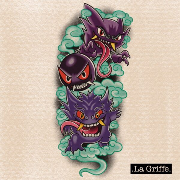 Fantominus, Spectrum & Ectoplasma - Trad Japonais