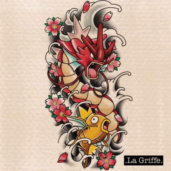 Léviator Magicarpe - Trad Japonais