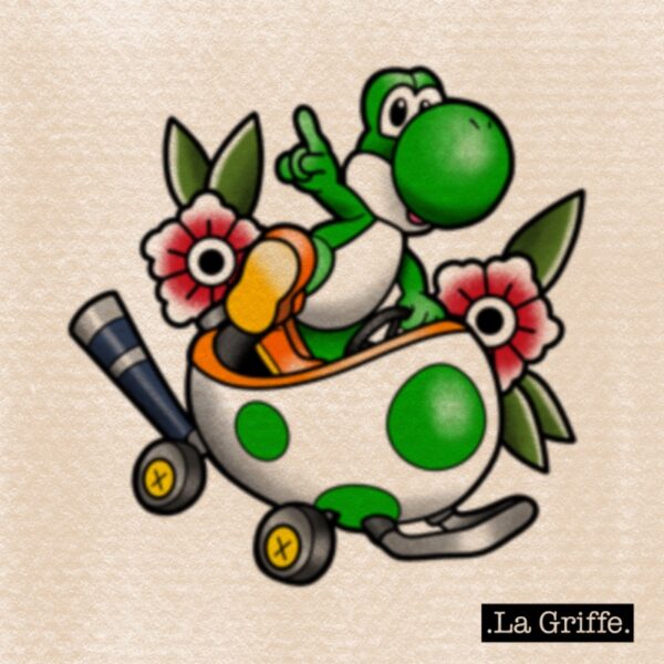Yoshi Mario Kart #4