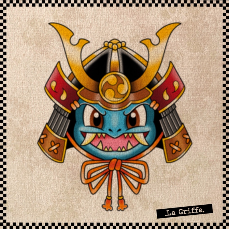 Samouraï Pokémon - Carapuce