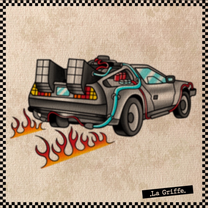 Retour vers le futur - Delorean