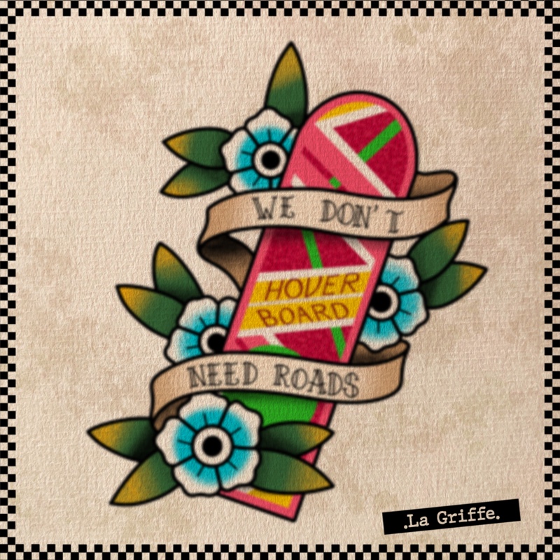 Retour vers le futur - Hoverboard